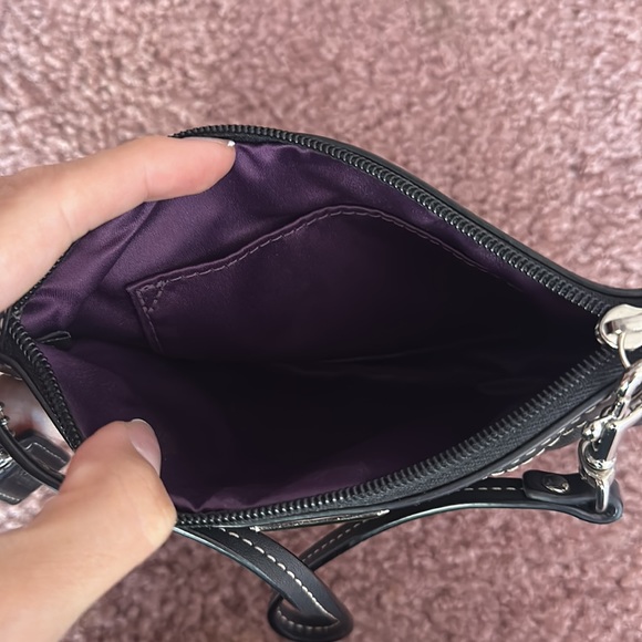 Black coach wristlet - Picture 4 of 4